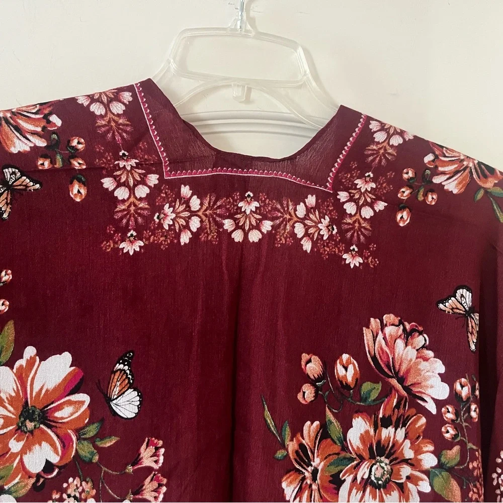New! Vince Camuto Designer Kimono Wrap, Ruana Women’s OSFM - Picture 4 of 16